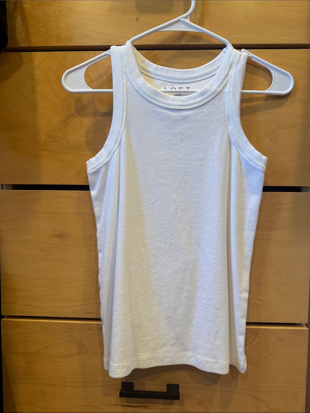 LOFT White Perfect Tank, large.